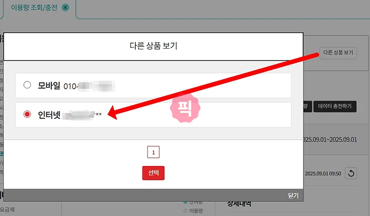KT 인터넷 사용량 조회 방법, QOS 속도 제한 확인까지