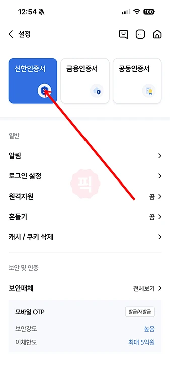 신한인증서 발급 방법, 준비물, 사용처 정리