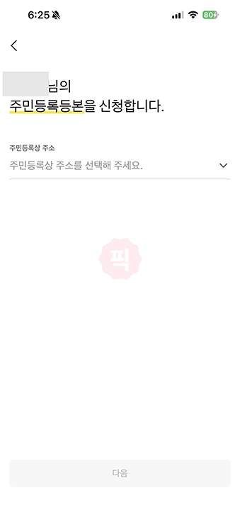 카카오톡 주민등록등본 발급하는 방법 인쇄와 PDF 저장까지 한 번에