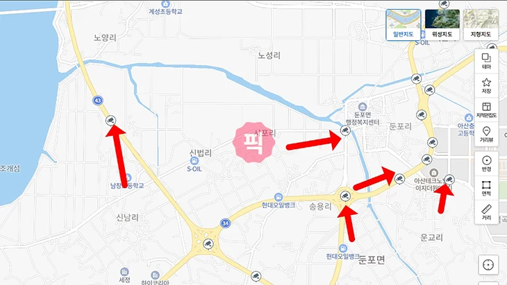 네이버지도 CCTV 보는법 실시간 교통상황 확인 방법 10초만에 보기
