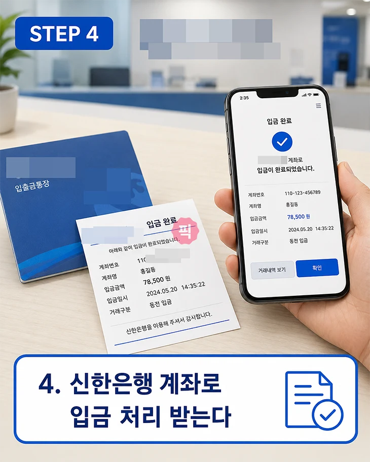 신한은행 동전교환 시간 및 가능 지점 확인 방법