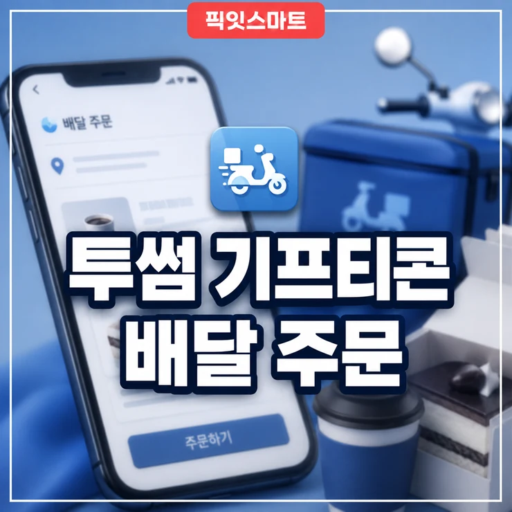 투썸 기프티콘 배달 주문 가능할까 사용 방법 정리