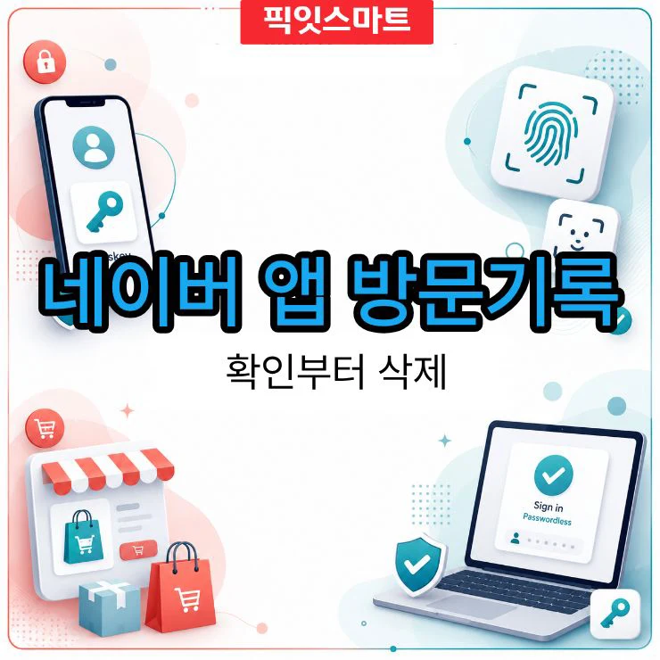 네이버 앱 방문기록 확인 방법, 방문한 페이지 삭제까지 정리
