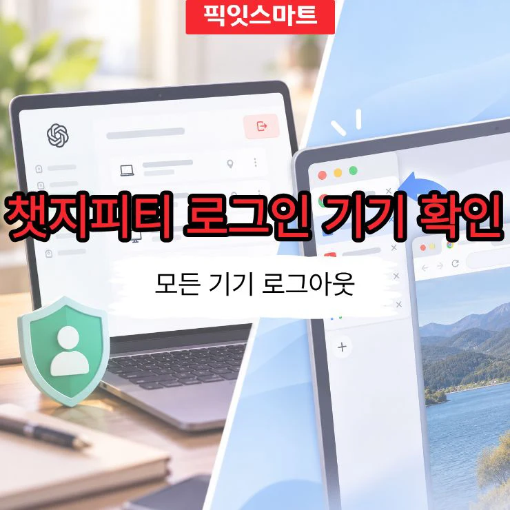 챗지피티 로그인 기기 확인 방법, 모든 기기 로그아웃까지 정리